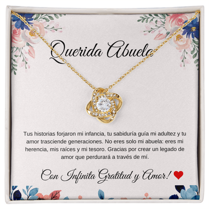 Collar Legado de Amor - Para Mi Querida Abuela