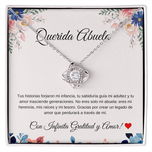 Collar Legado de Amor - Para Mi Querida Abuela