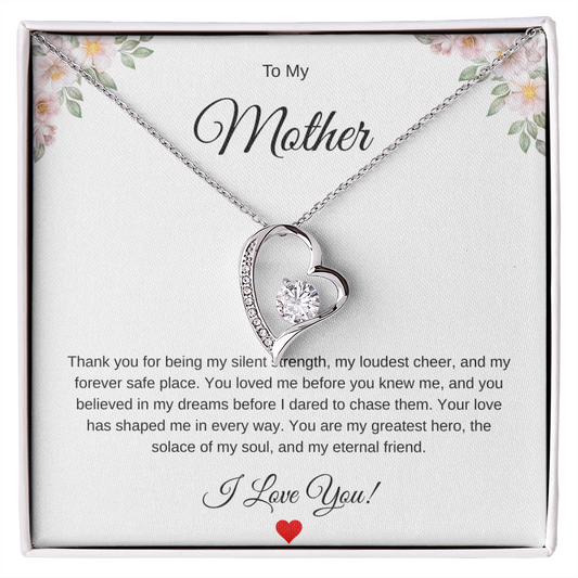 The Gift She'll Never Take Off | Mom's Eternal Bond Necklace