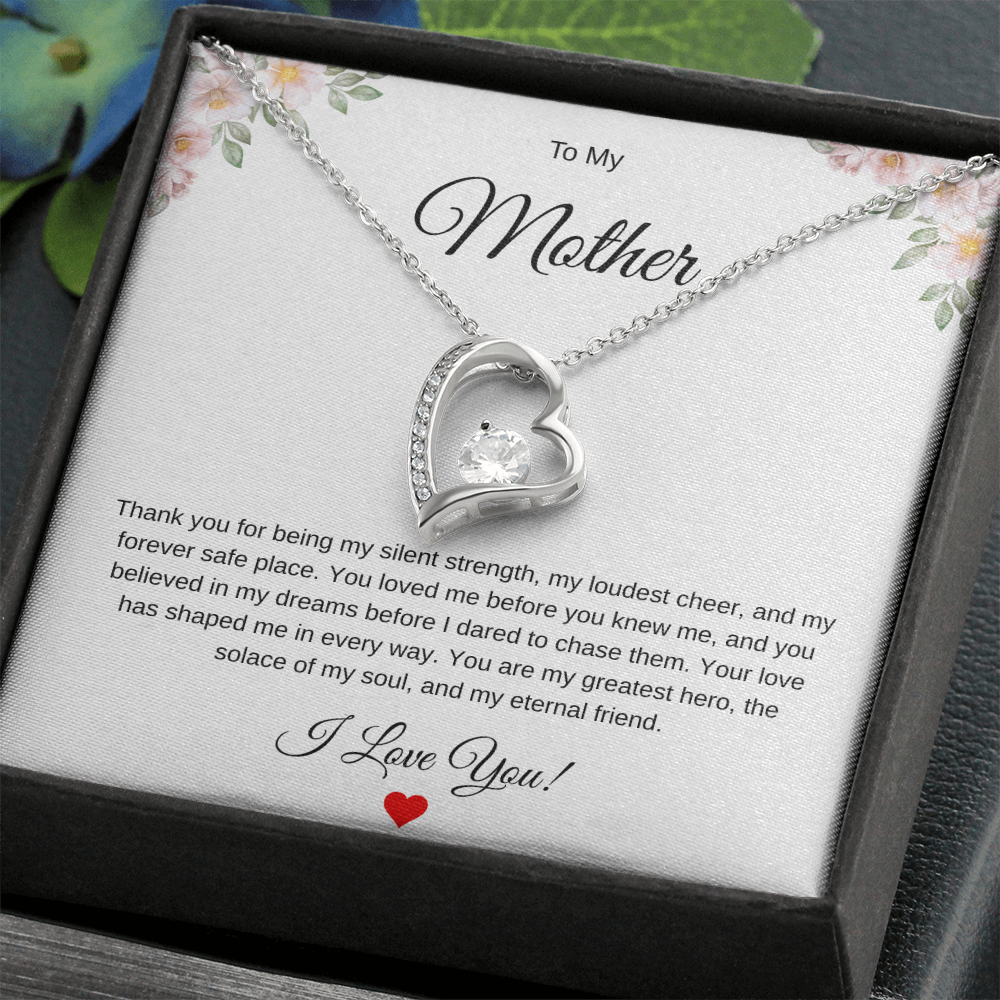 The Gift She'll Never Take Off | Mom's Eternal Bond Necklace