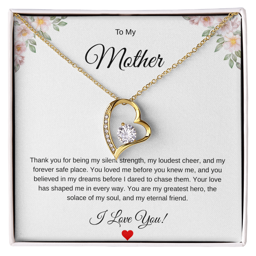 The Gift She'll Never Take Off | Mom's Eternal Bond Necklace