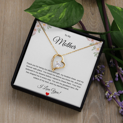 The Gift She'll Never Take Off | Mom's Eternal Bond Necklace
